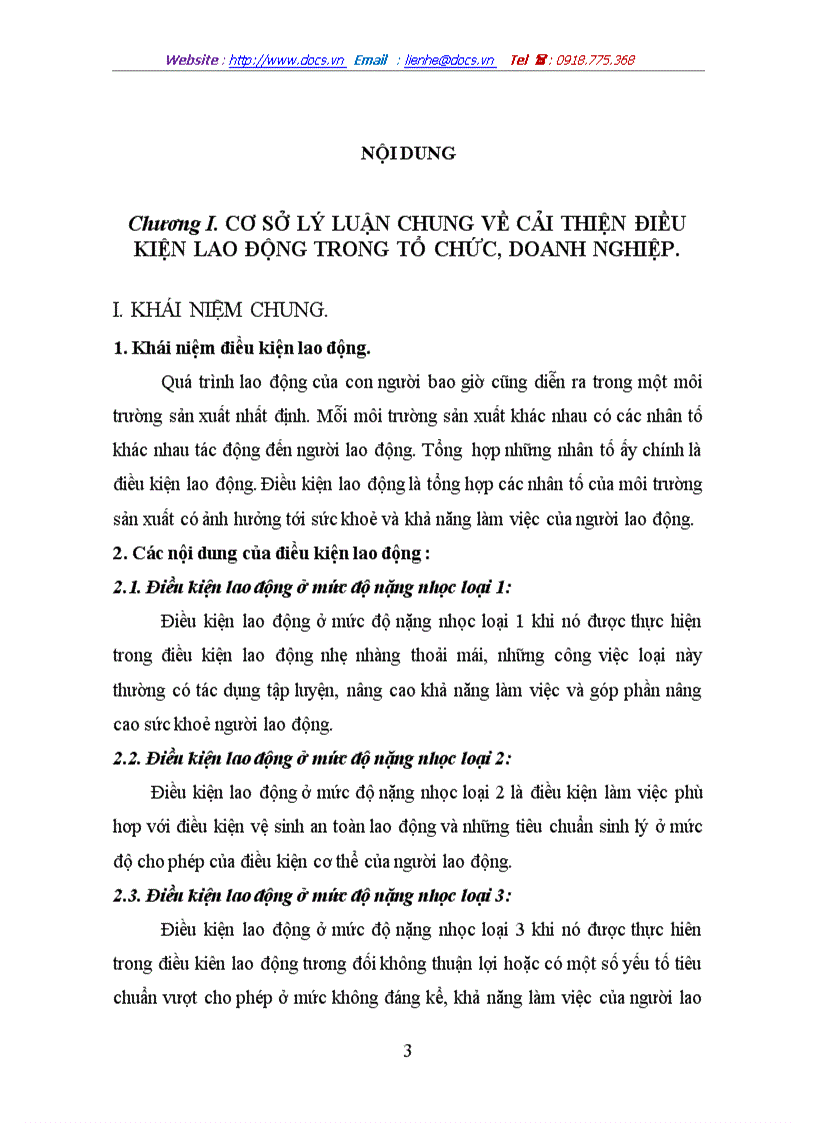image for page Các giải pháp nhằm nâng cao quá trình cải thiện điều kiện lao động trong tổ chức doanh nghiệp