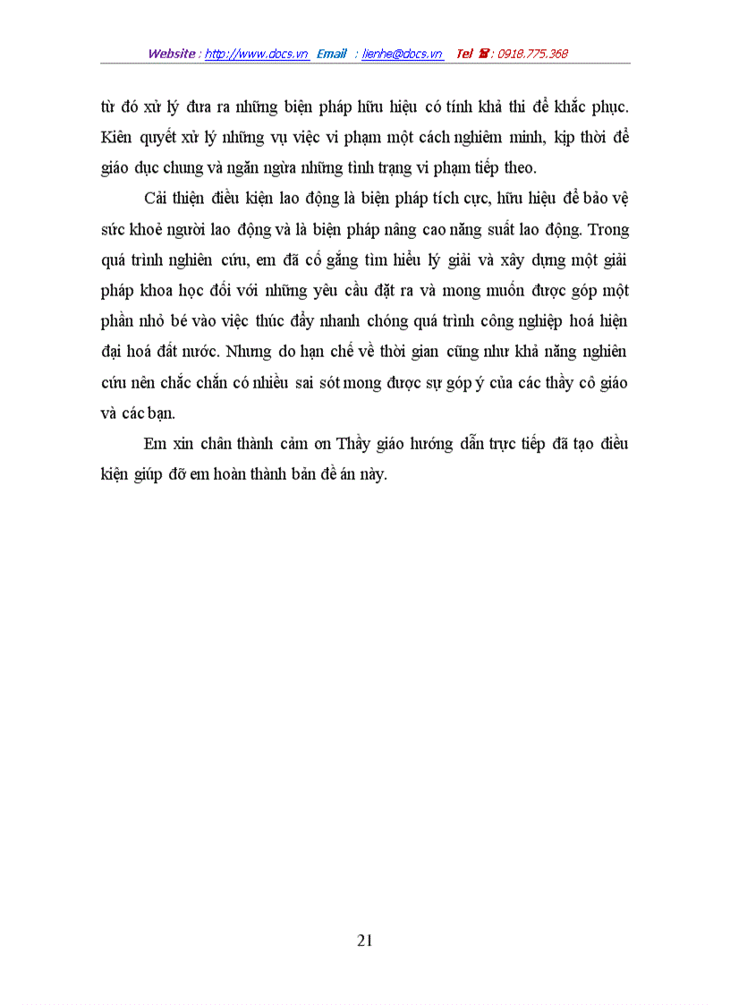 image for page Các giải pháp nhằm nâng cao quá trình cải thiện điều kiện lao động trong tổ chức doanh nghiệp