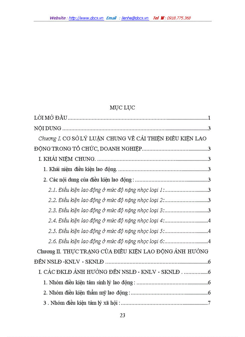 image for page Các giải pháp nhằm nâng cao quá trình cải thiện điều kiện lao động trong tổ chức doanh nghiệp