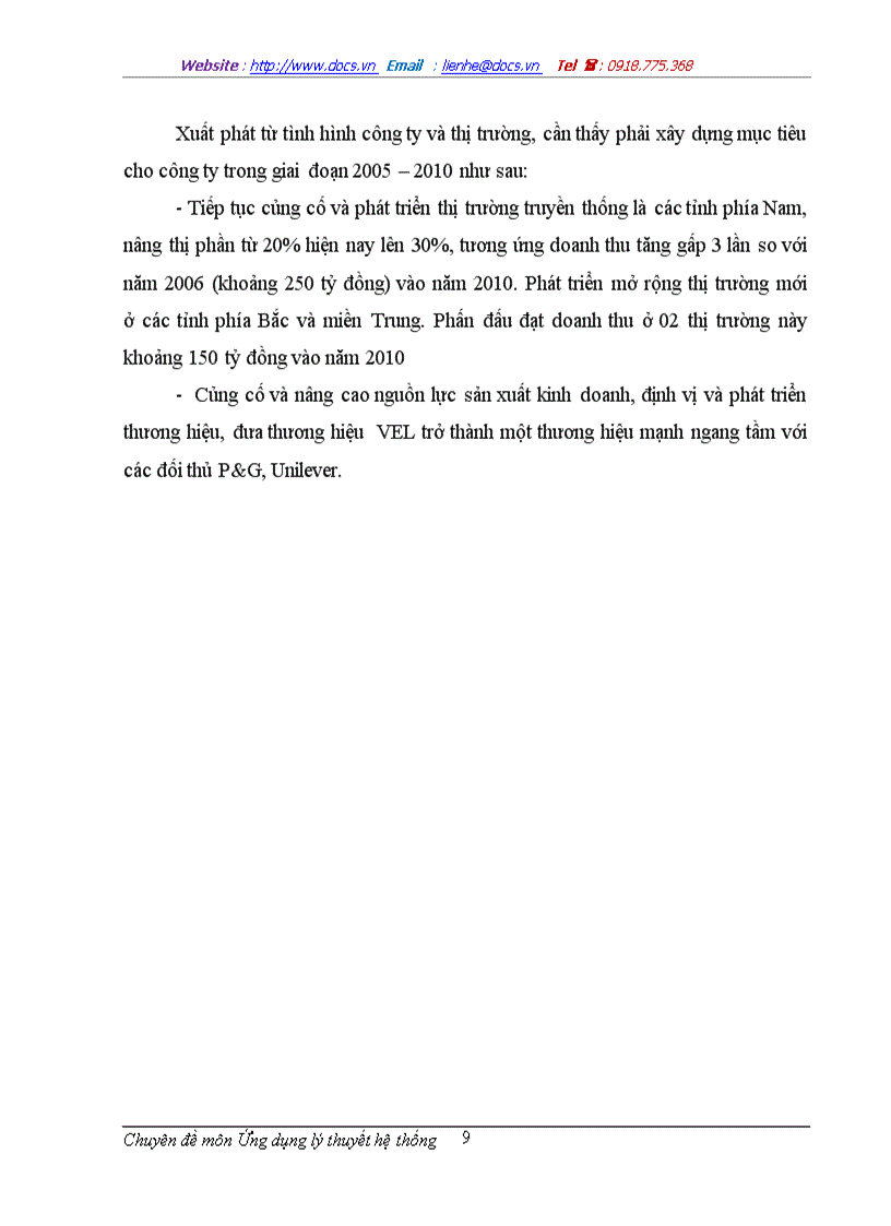 image for page Ứng dụng lý thuyết hệ thống trong phân tích môi trường kinh doanh và chiến lược phát triển kinh doanh của công ty Greencoss Việt Nam