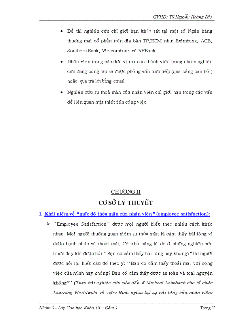 image for page Các yếu tố tác động đến sự gắn kết giữa nhân viên với tổ chức tại một số ngân hàng tmcp trên địa bàn thành phố hồ chí minh