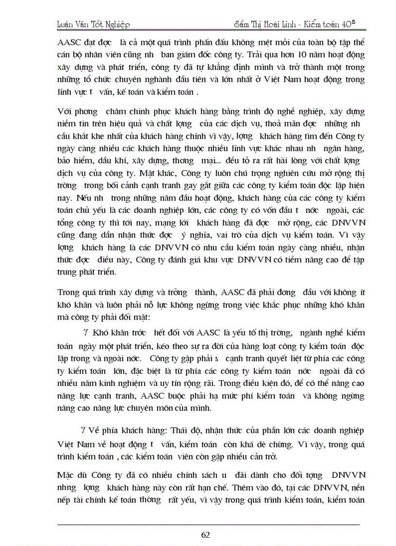 image for page Tổ chức kiểm toán báo cáo tài chính các DNVVN do Công ty Dịch vụ Tư vấn Tài chính Kế toán và Kiểm toán thực hiện