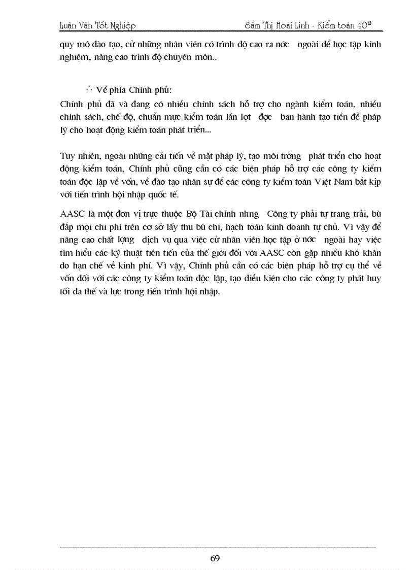 image for page Tổ chức kiểm toán báo cáo tài chính các DNVVN do Công ty Dịch vụ Tư vấn Tài chính Kế toán và Kiểm toán thực hiện