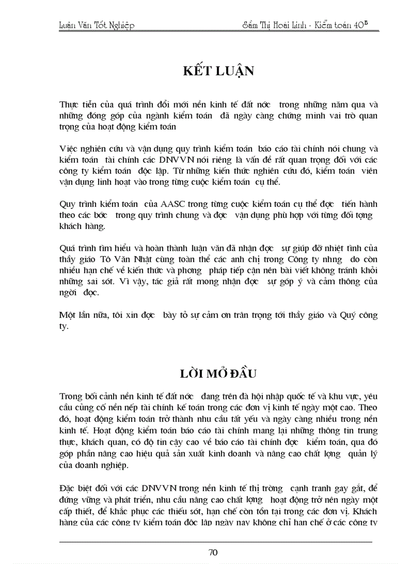 image for page Tổ chức kiểm toán báo cáo tài chính các DNVVN do Công ty Dịch vụ Tư vấn Tài chính Kế toán và Kiểm toán thực hiện