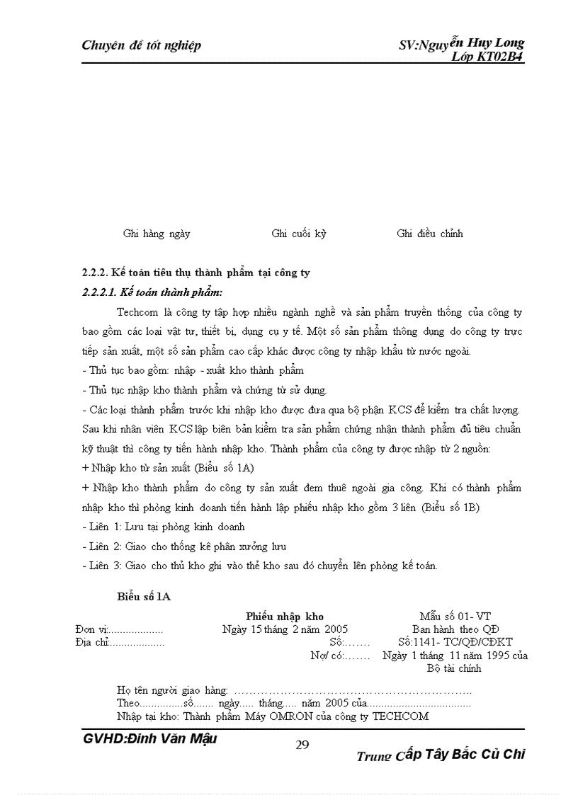 image for page Hoàn thiện hạch toán tiêu thụ thành phẩm và xác định kết quả kinh doanh tại Công ty Đầu tư công nghệ và thương mại Việt Nam