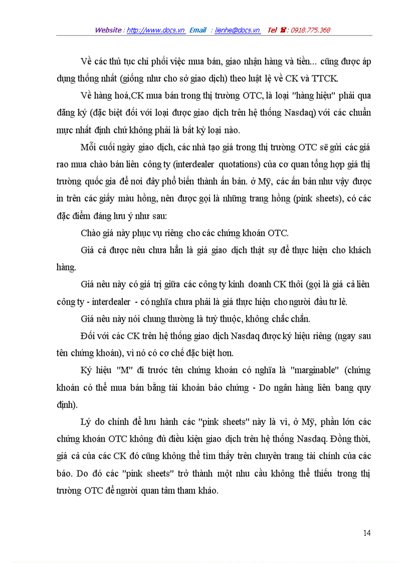 image for page Khái niệm về thị trường otc