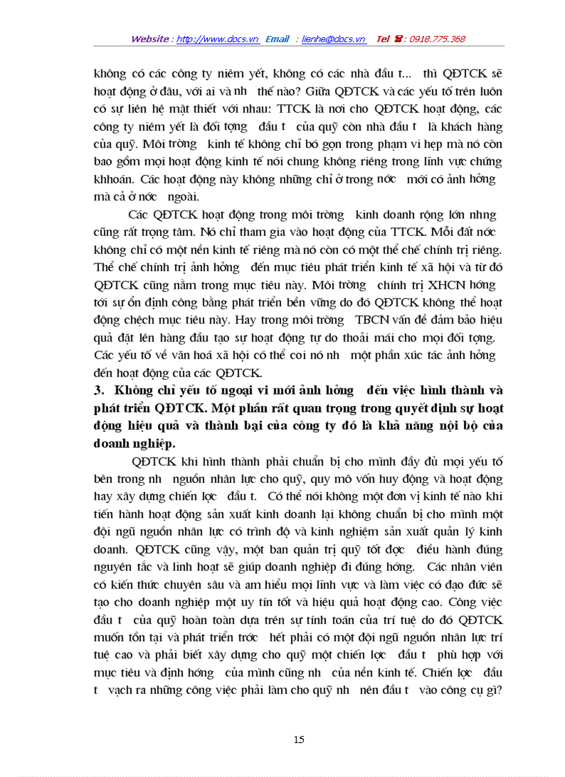 image for page Điều kiện và khả năng phát triển các QĐTCK ở VN trong giai đoạn hiện nay