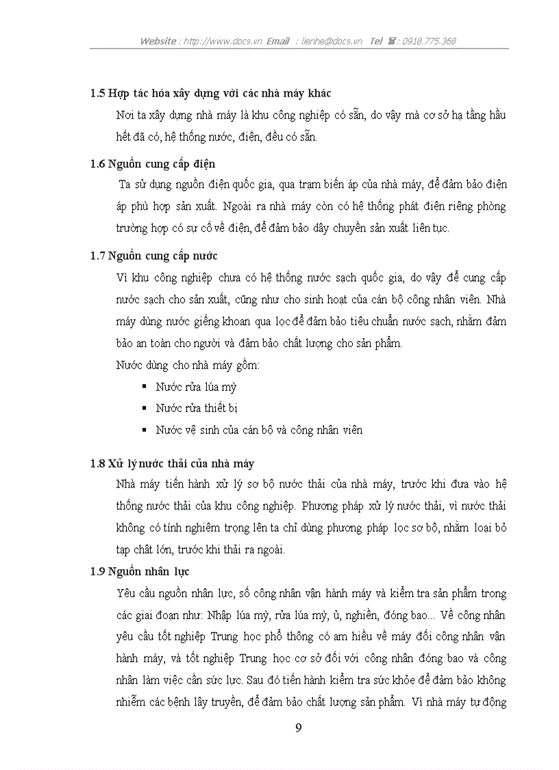 image for page Thiết kế xây dựng nhà máy sản xuất bột mỳ năng xuất150T ngày