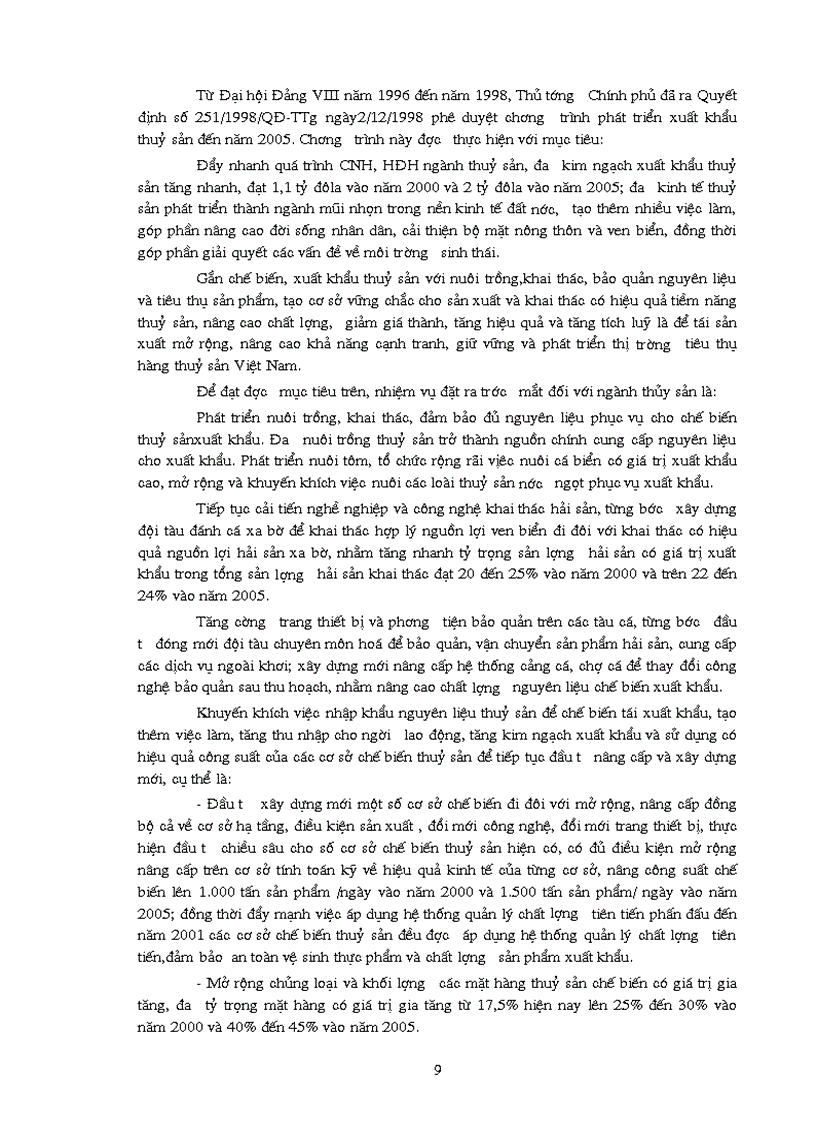 image for page Phương hướng và giải pháp nhằm thúc đẩy nâng cao hiệu quả hoạt động xuất khẩu thuỷ sản của Việt Nam