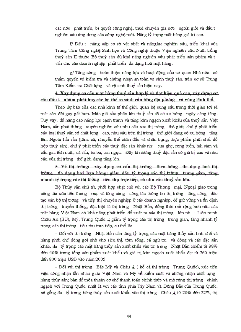 image for page Phương hướng và giải pháp nhằm thúc đẩy nâng cao hiệu quả hoạt động xuất khẩu thuỷ sản của Việt Nam