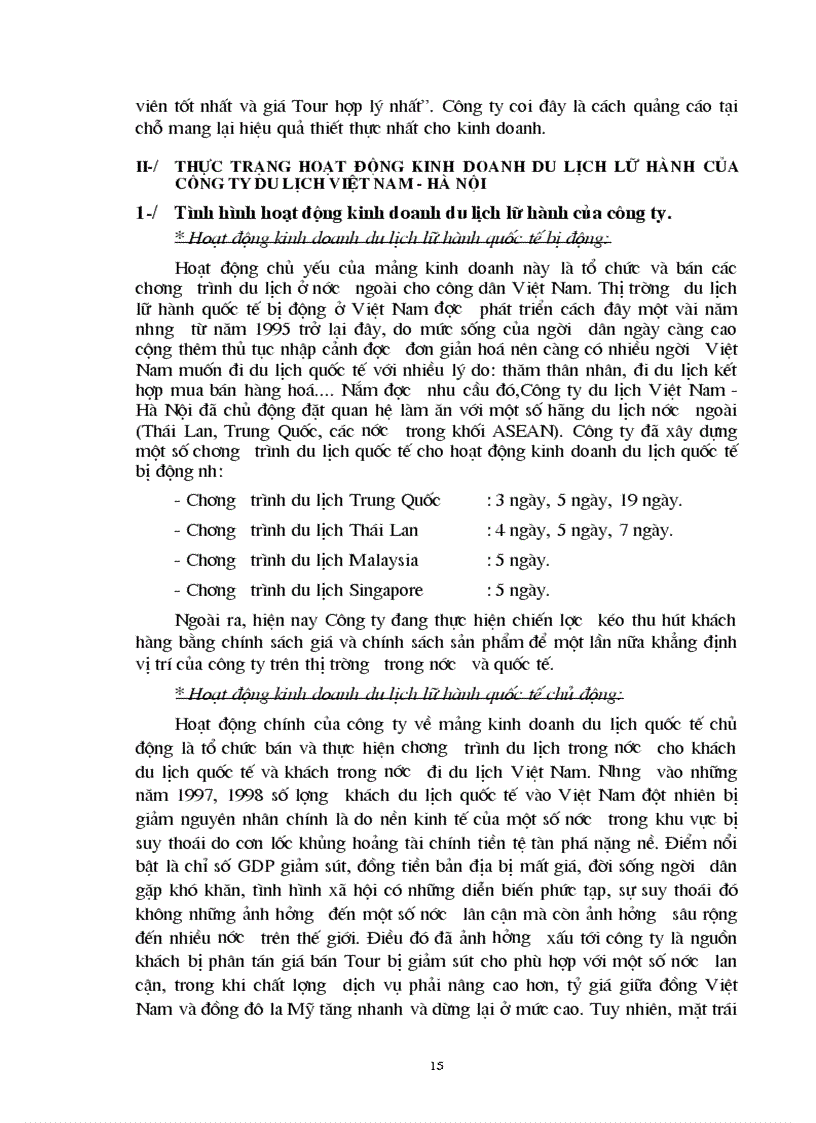 image for page Một số khuyến nghị và giải pháp nhằm phát triển hoạt động kinh doanh du lịch lữ hành của côn
