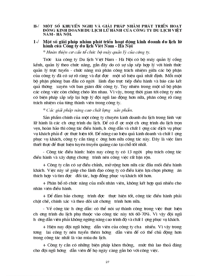 image for page Một số khuyến nghị và giải pháp nhằm phát triển hoạt động kinh doanh du lịch lữ hành của côn