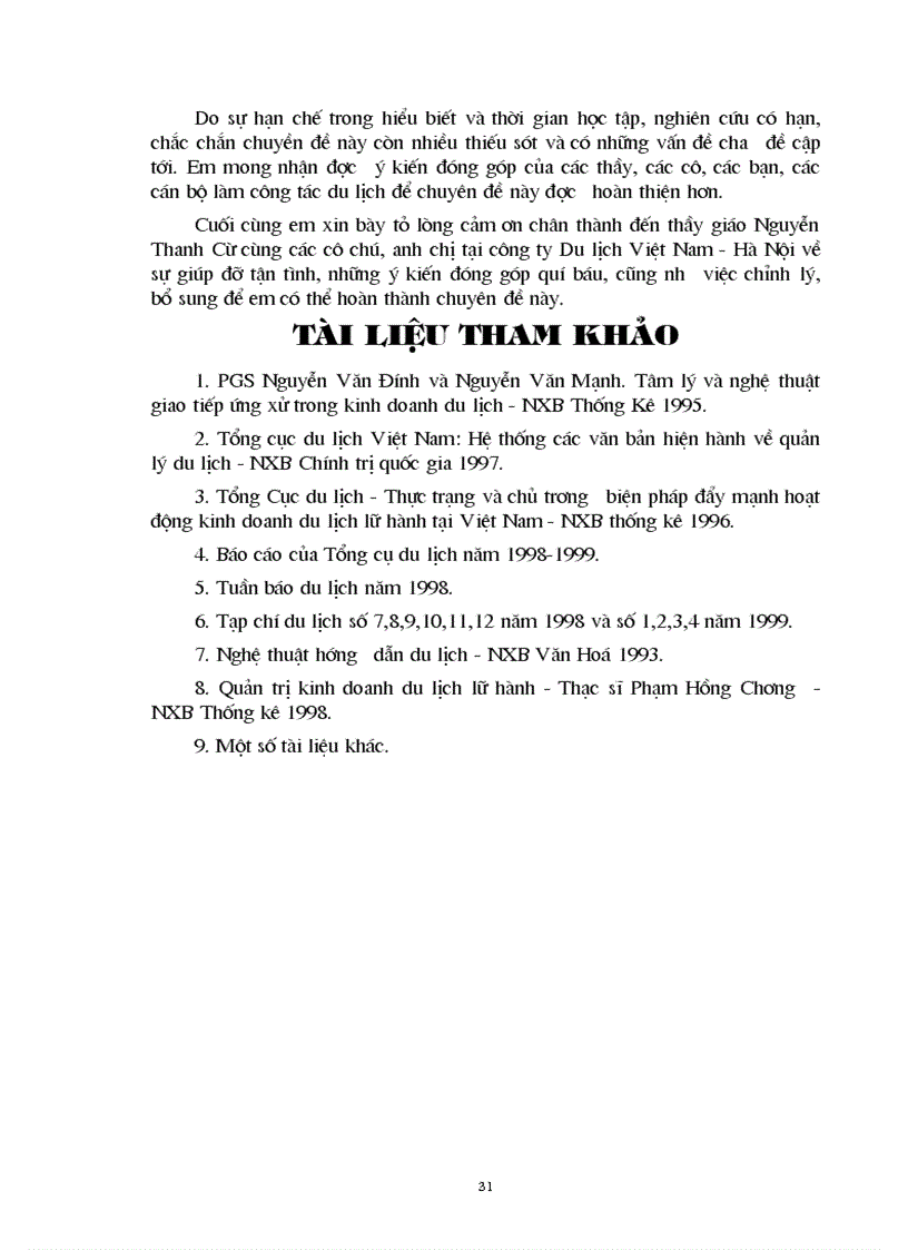 image for page Một số khuyến nghị và giải pháp nhằm phát triển hoạt động kinh doanh du lịch lữ hành của côn