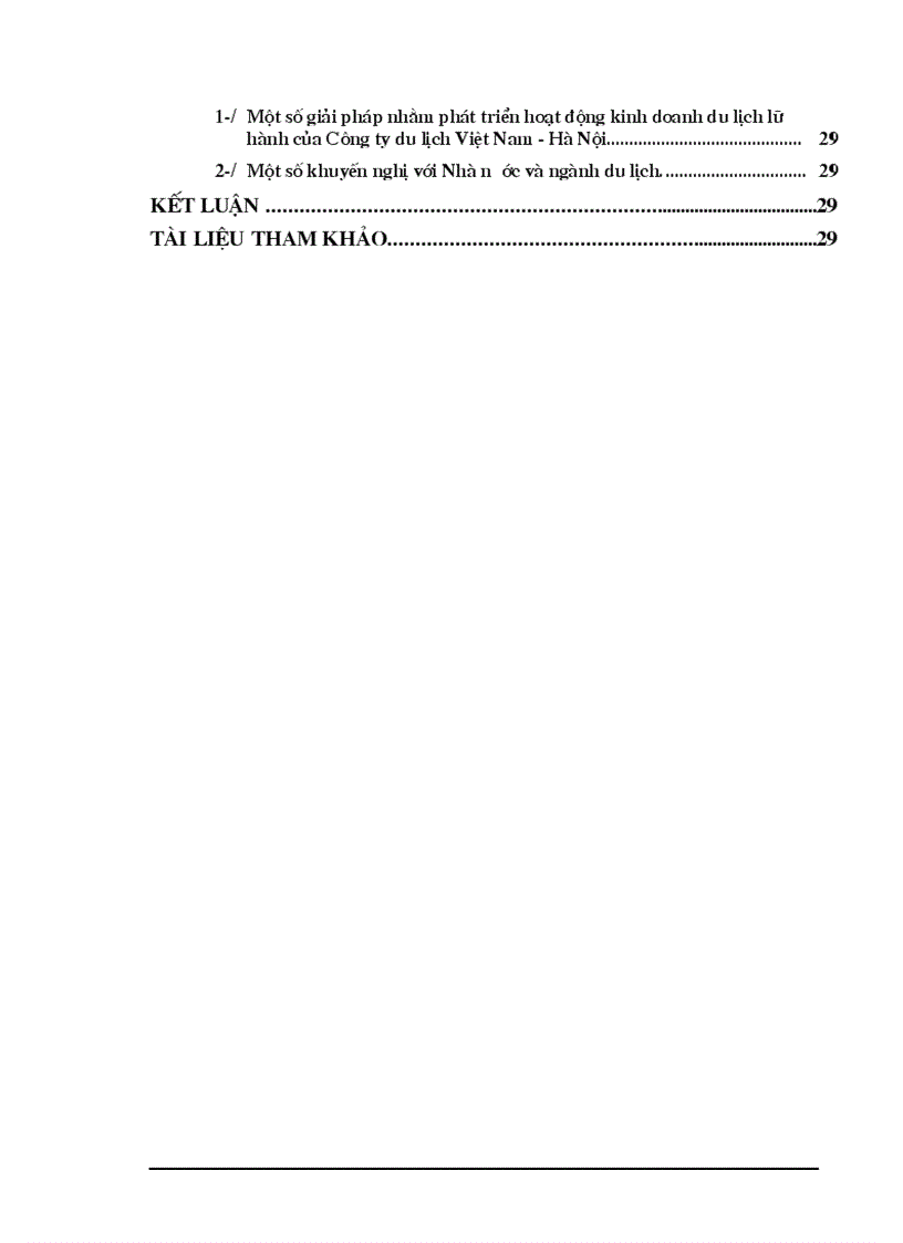 image for page Một số khuyến nghị và giải pháp nhằm phát triển hoạt động kinh doanh du lịch lữ hành của côn