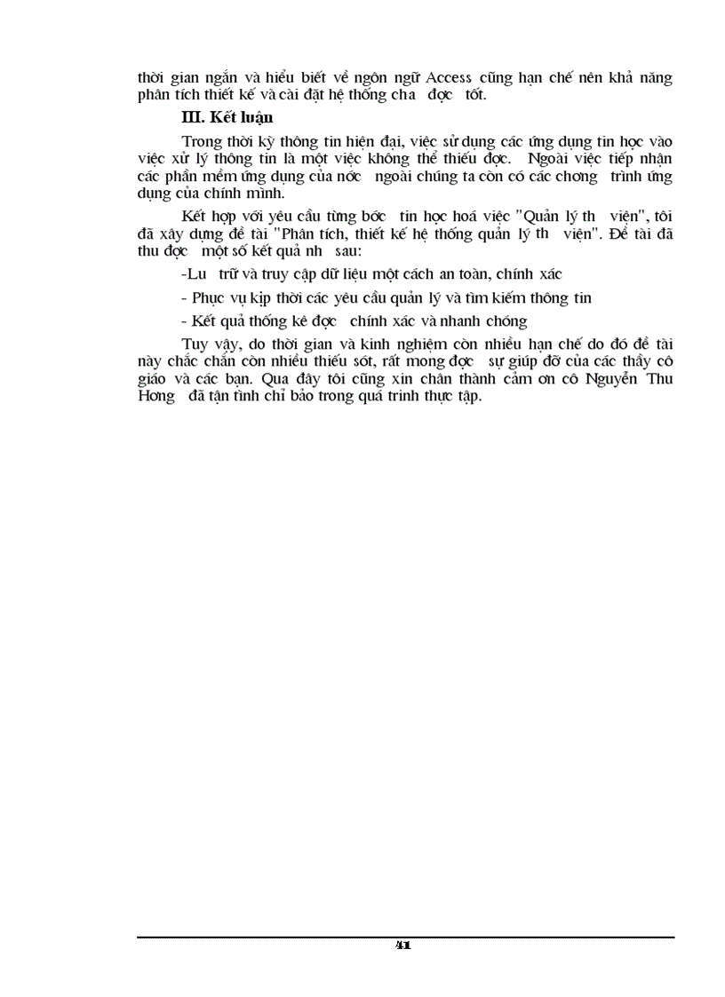 image for page Quản lý thư viện được xây dựng trên hệ quản trị cơ sở dữ liệu Access97