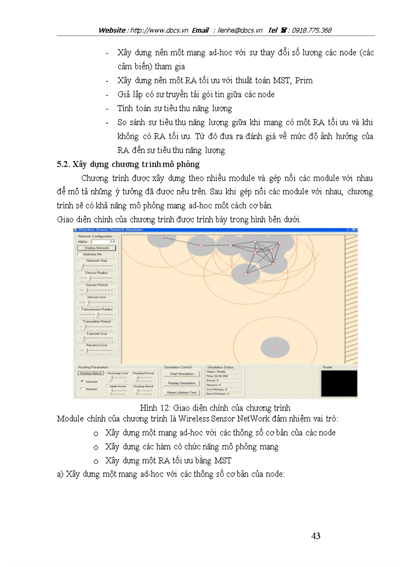 image for page Tối ưu hóa topology trong mạng ad hoc