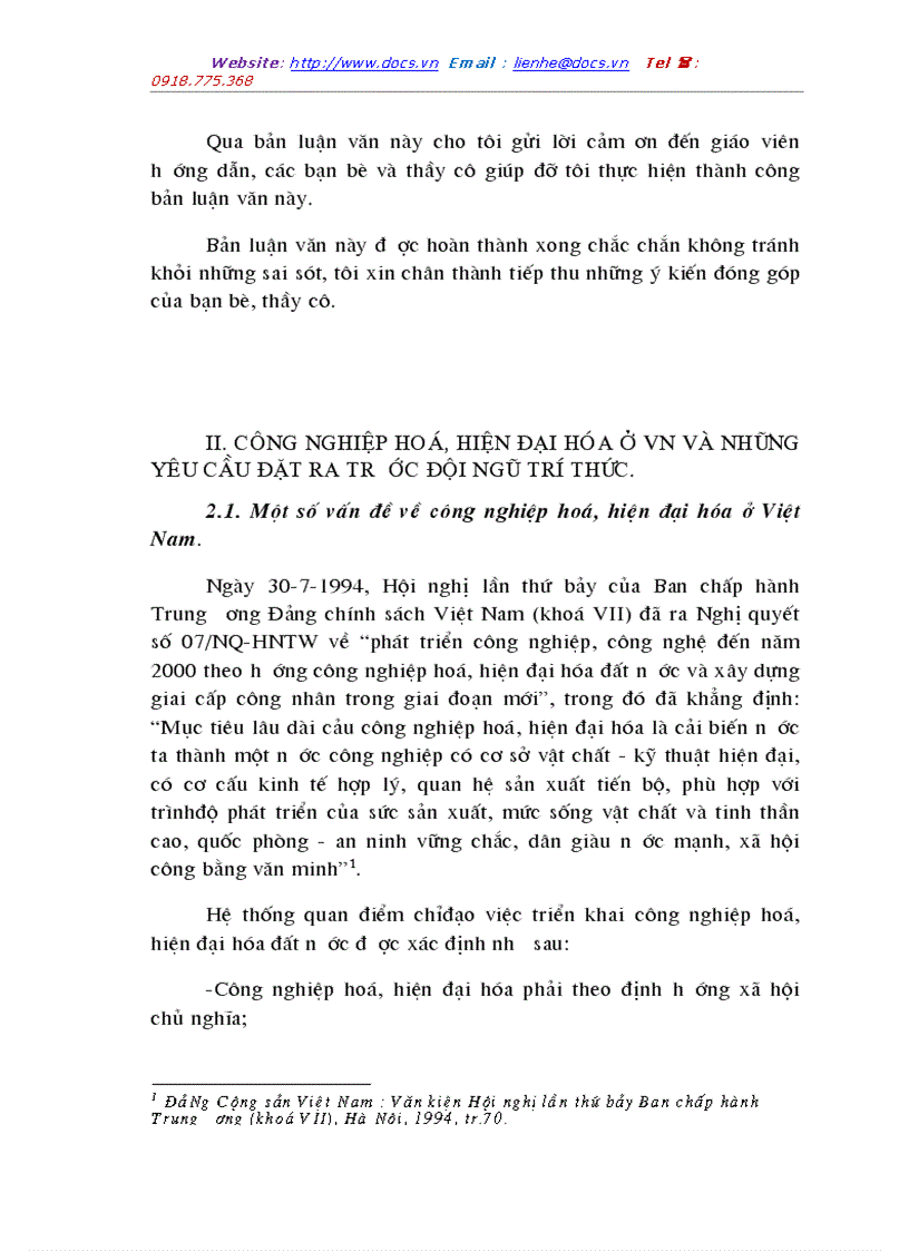 image for page Đội ngũ trí thức Việt Nam với sự nghiệp công nghiệp hoá hiện đại hóa đất nước