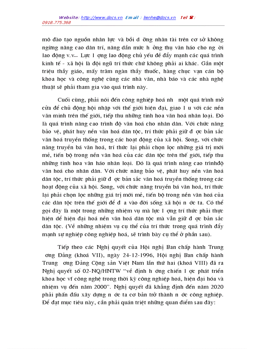 image for page Đội ngũ trí thức Việt Nam với sự nghiệp công nghiệp hoá hiện đại hóa đất nước