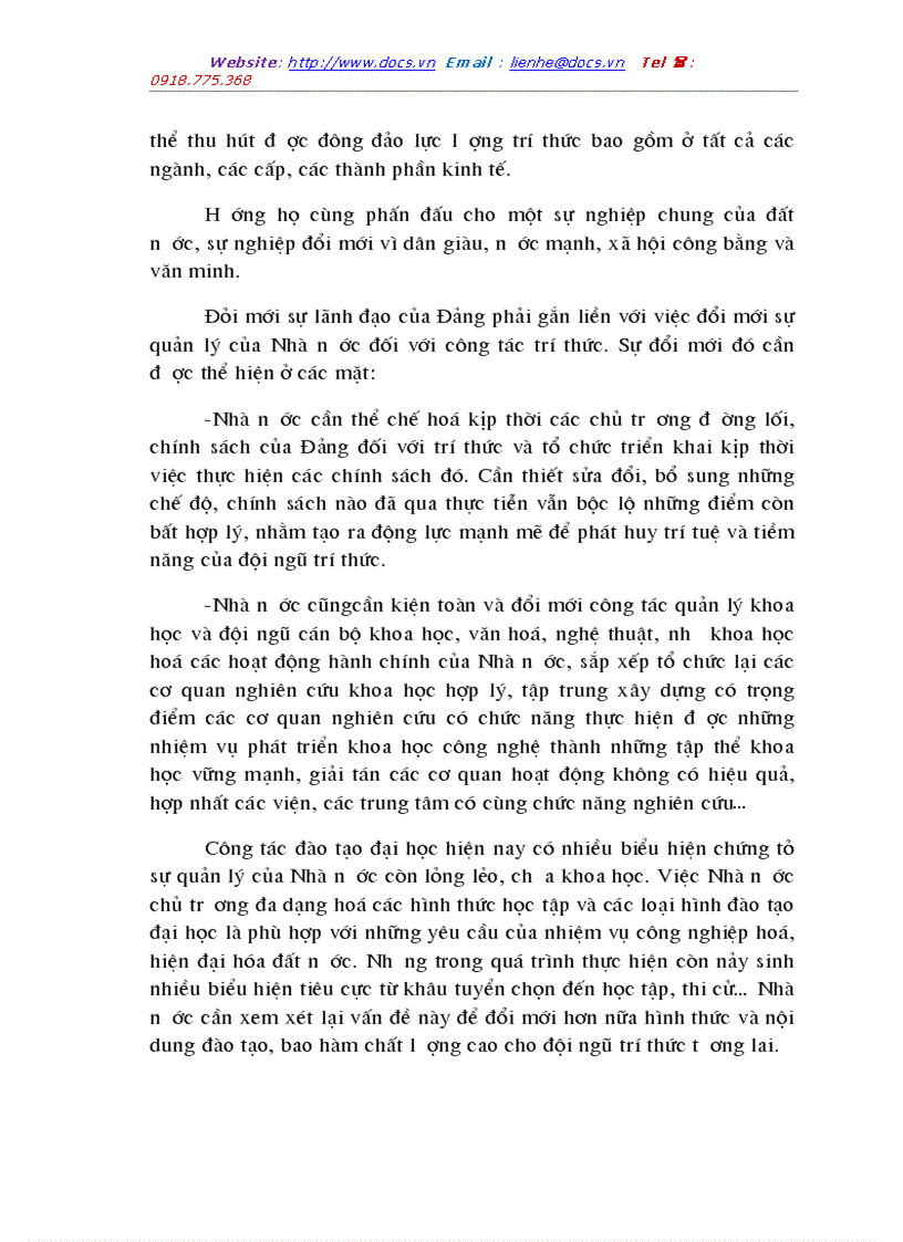 image for page Đội ngũ trí thức Việt Nam với sự nghiệp công nghiệp hoá hiện đại hóa đất nước
