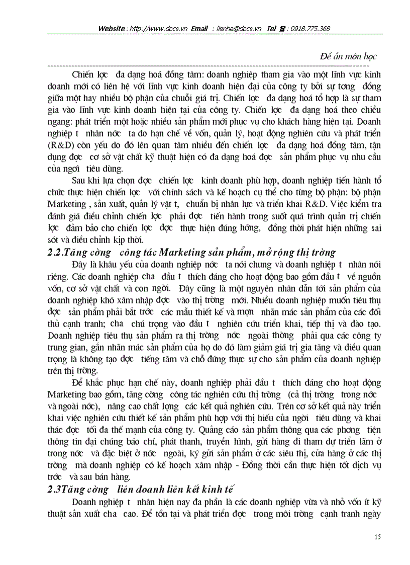 image for page Giải pháp hỗ trợ cho các doanh nghiệp tư nhân ở Việt Nam hiện nay