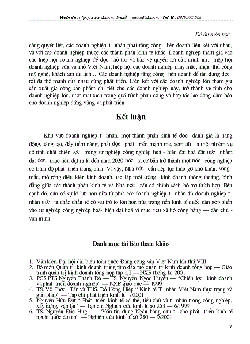 image for page Giải pháp hỗ trợ cho các doanh nghiệp tư nhân ở Việt Nam hiện nay