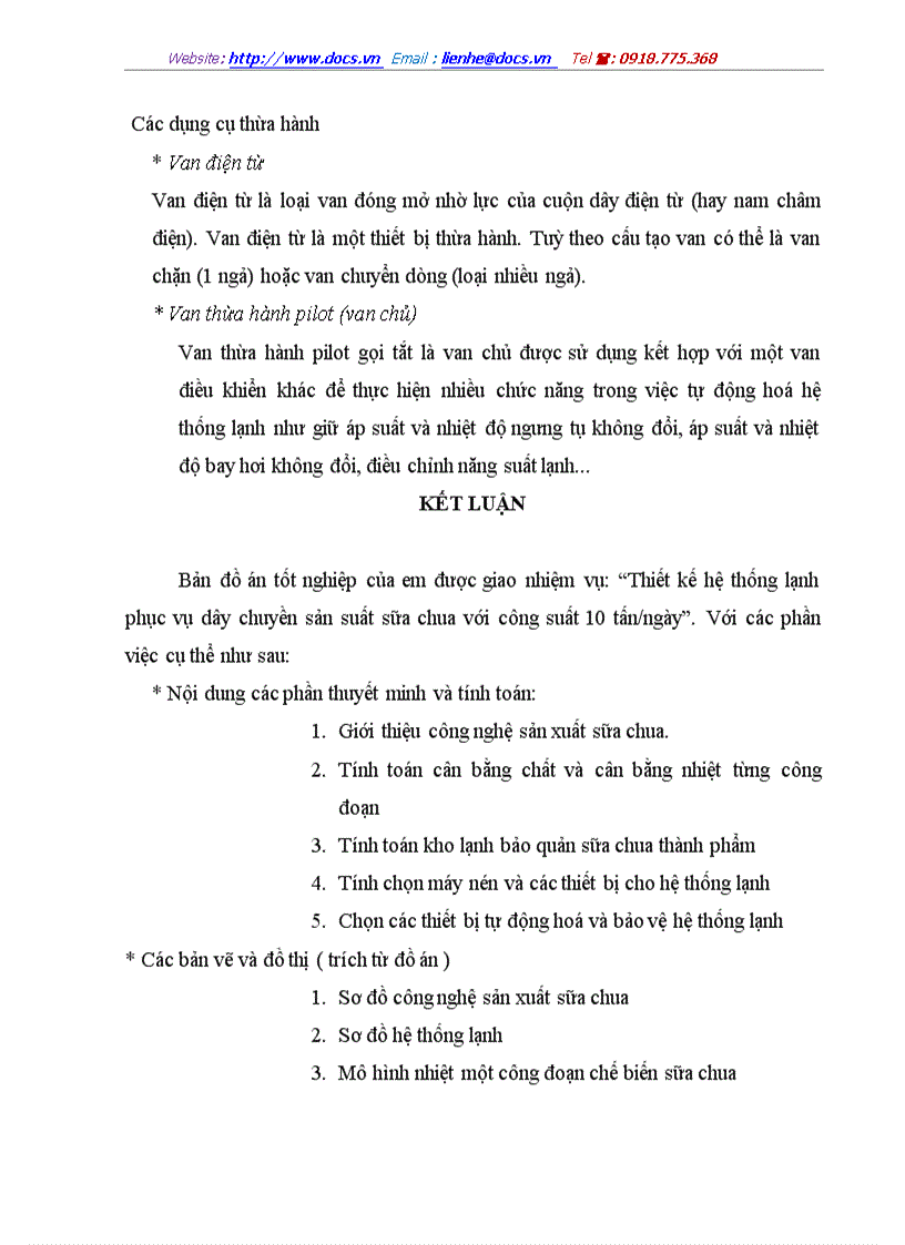 image for page Chọn các thiết bị tự động điều khiển và bảo vệ hệ thống lạnh