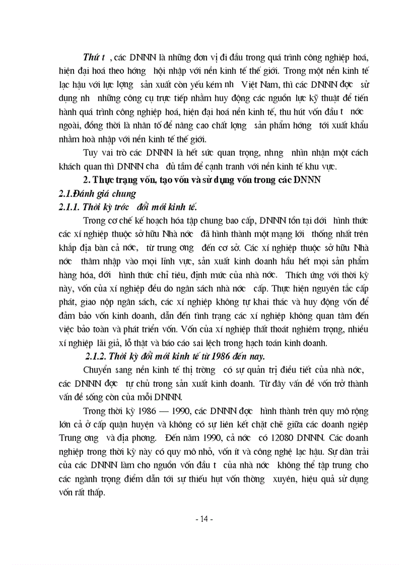 image for page Giải pháp khơi tăng nguồn vốn và sử dụng vốn có hiệu quả đối với các doanh nghiệp Nhà nước ở Việt Nam hiện nay