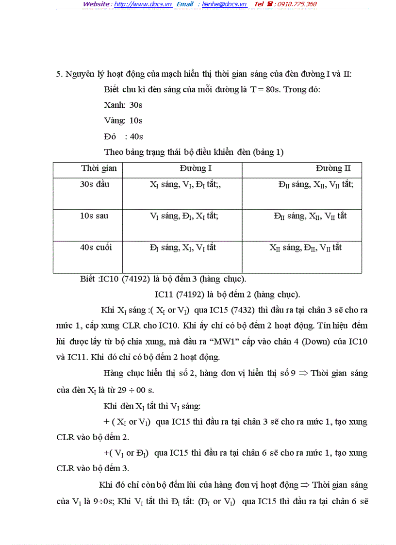 image for page Thiết kế mạch điều khiển đèn giao thông