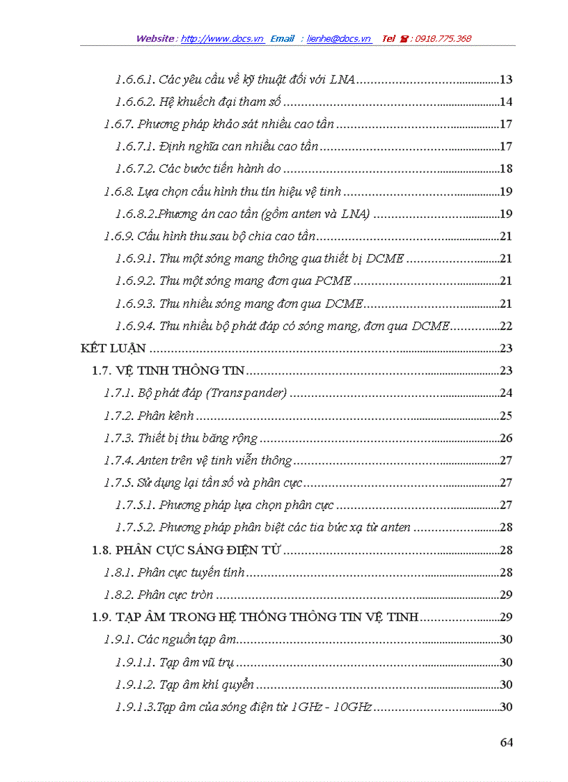 image for page Nghiên cứu thiết kế để lắp đặt trạm thu truyền hình trực tiếp từ vệ tinh cho cá nhân và tập thể