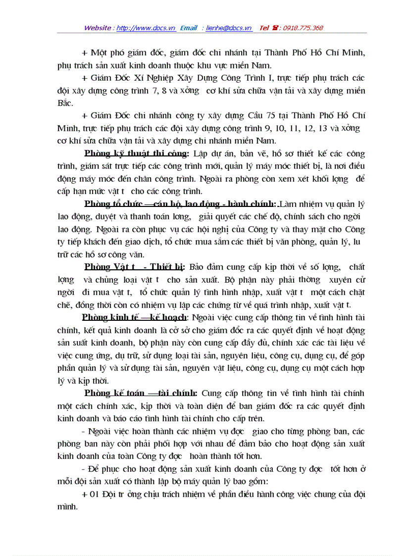 image for page Một số giải pháp nhằm nâng cao hiệu quả sử dụng vốn ở công ty xây dựng cầu 75