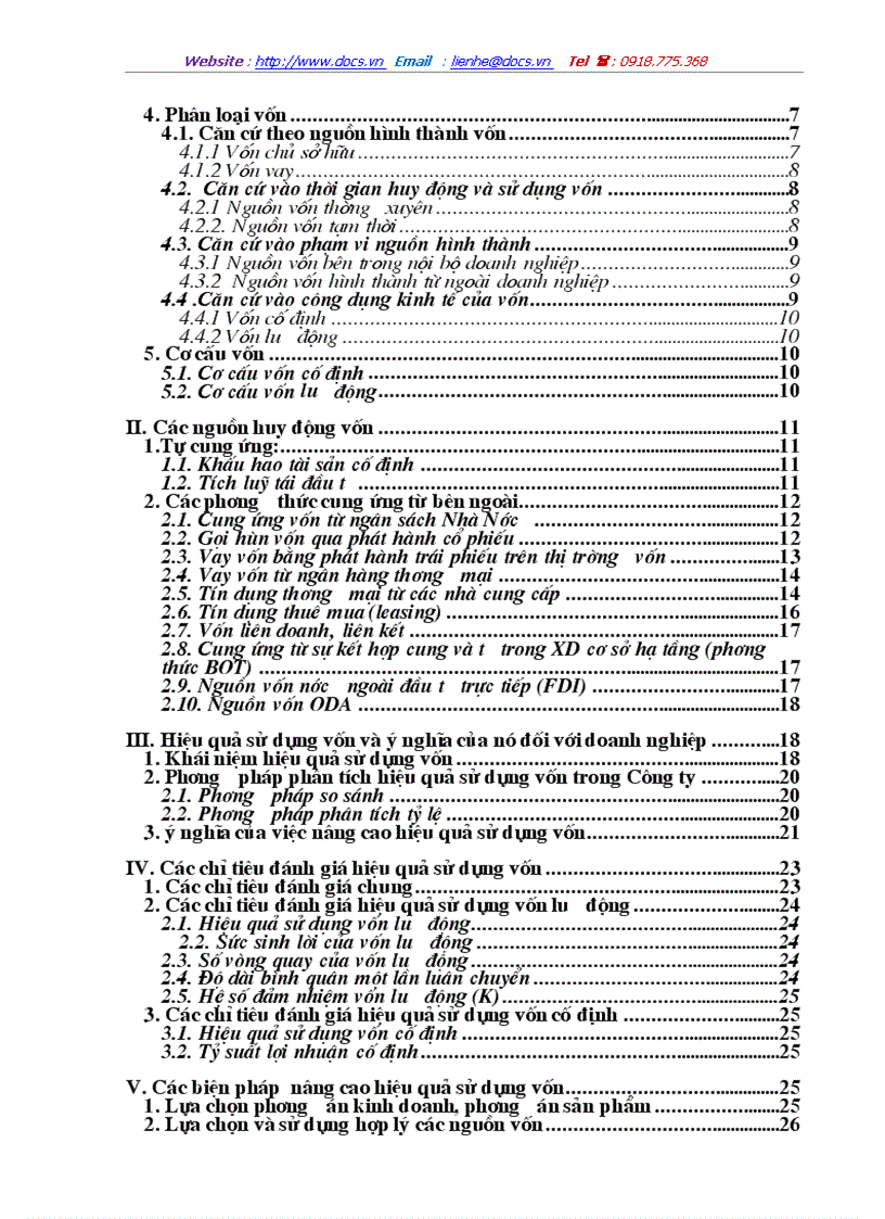 image for page Một số giải pháp nhằm nâng cao hiệu quả sử dụng vốn ở công ty xây dựng cầu 75