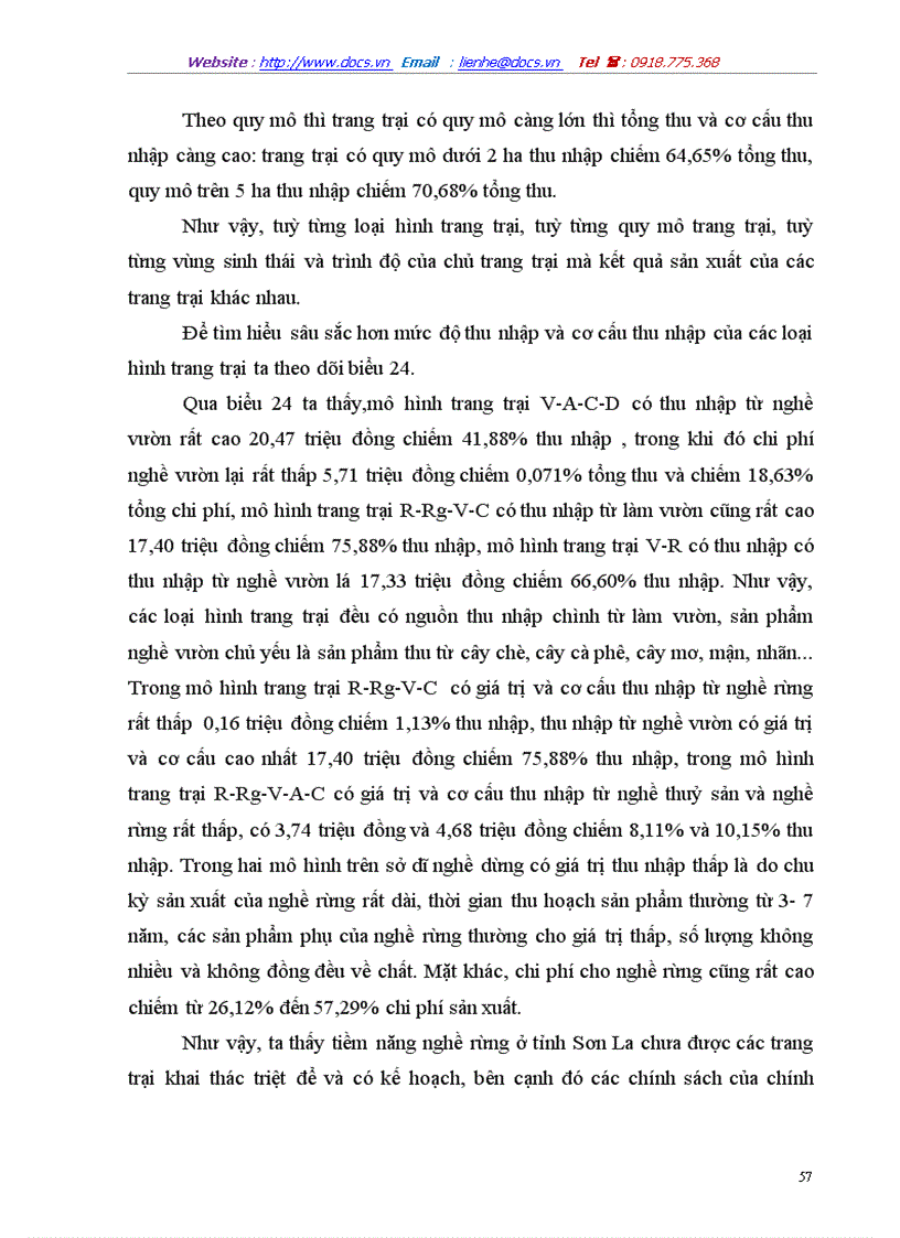 image for page Thực trạng và phát triển kinh tế trang trại của sơn la