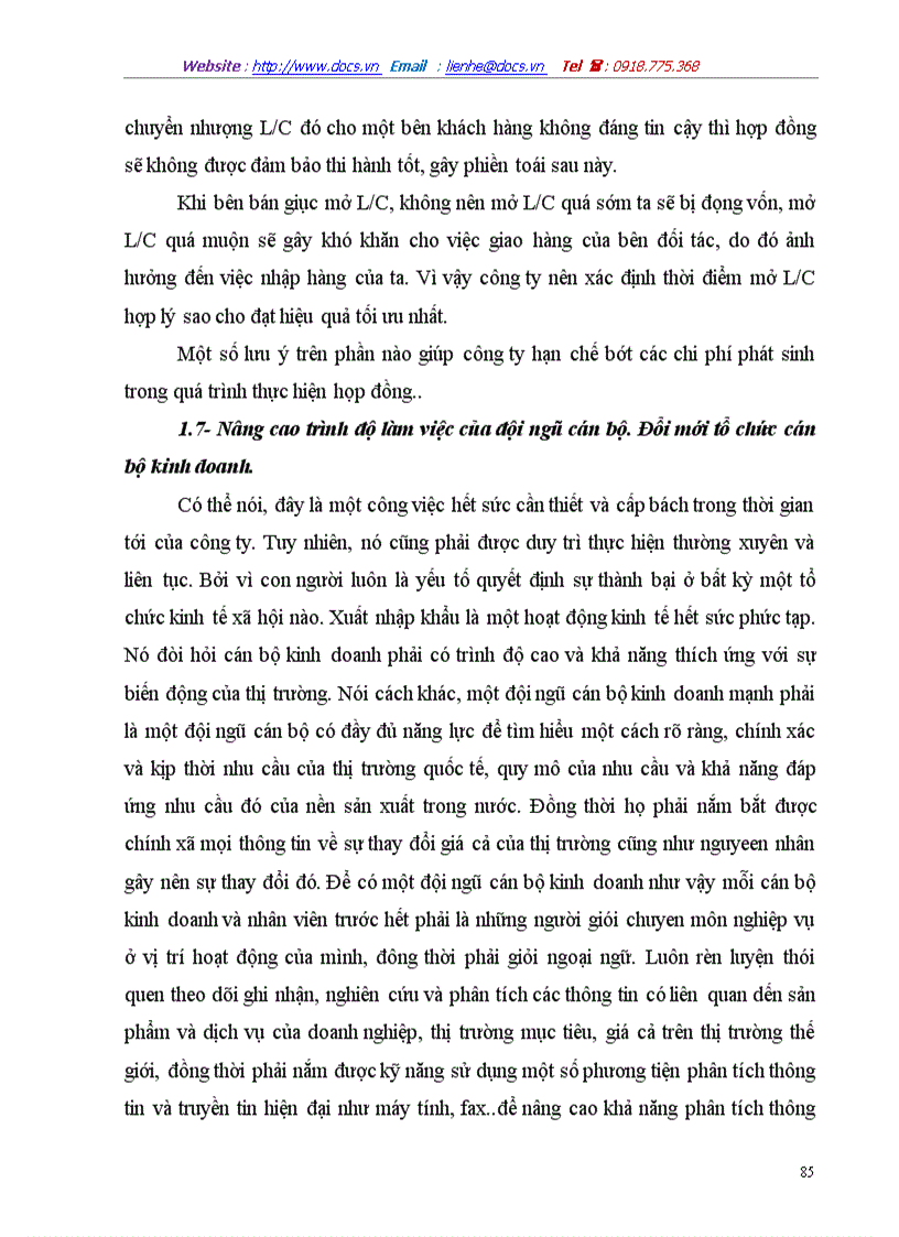 image for page Một số biện pháp nhằm thúc đẩy hoạt động nhập khẩu của công ty kinh doanh và sản xuất vật tư hàng hoá MATECO
