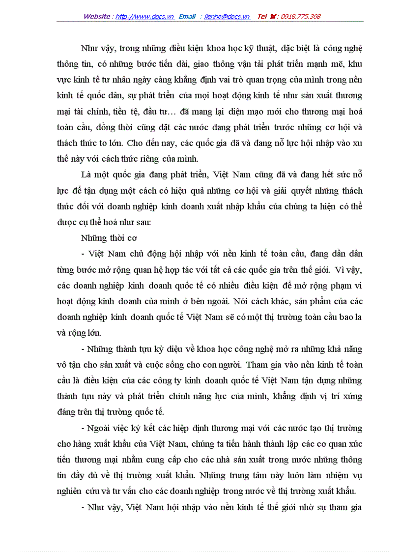 image for page Tổ chức hoạt động marketing sản phẩm xuất khẩu của Tổng công ty Rau quả Việt Nam sang thị trường Liên bang Nga