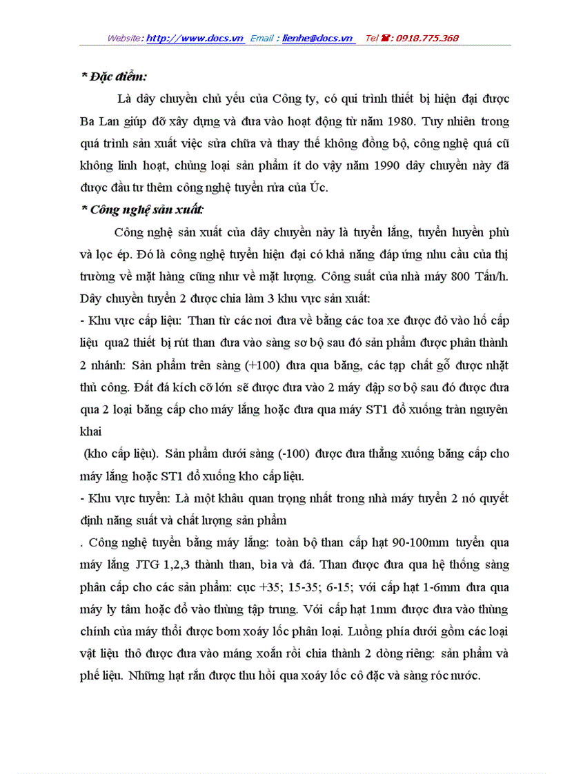 image for page Phân tích hiệu quả sản xuất kinh doanh và một số biện pháp nâng cao hiệu quả sản xuất kinh doanh của Công ty Tuyển than Cửa Ông