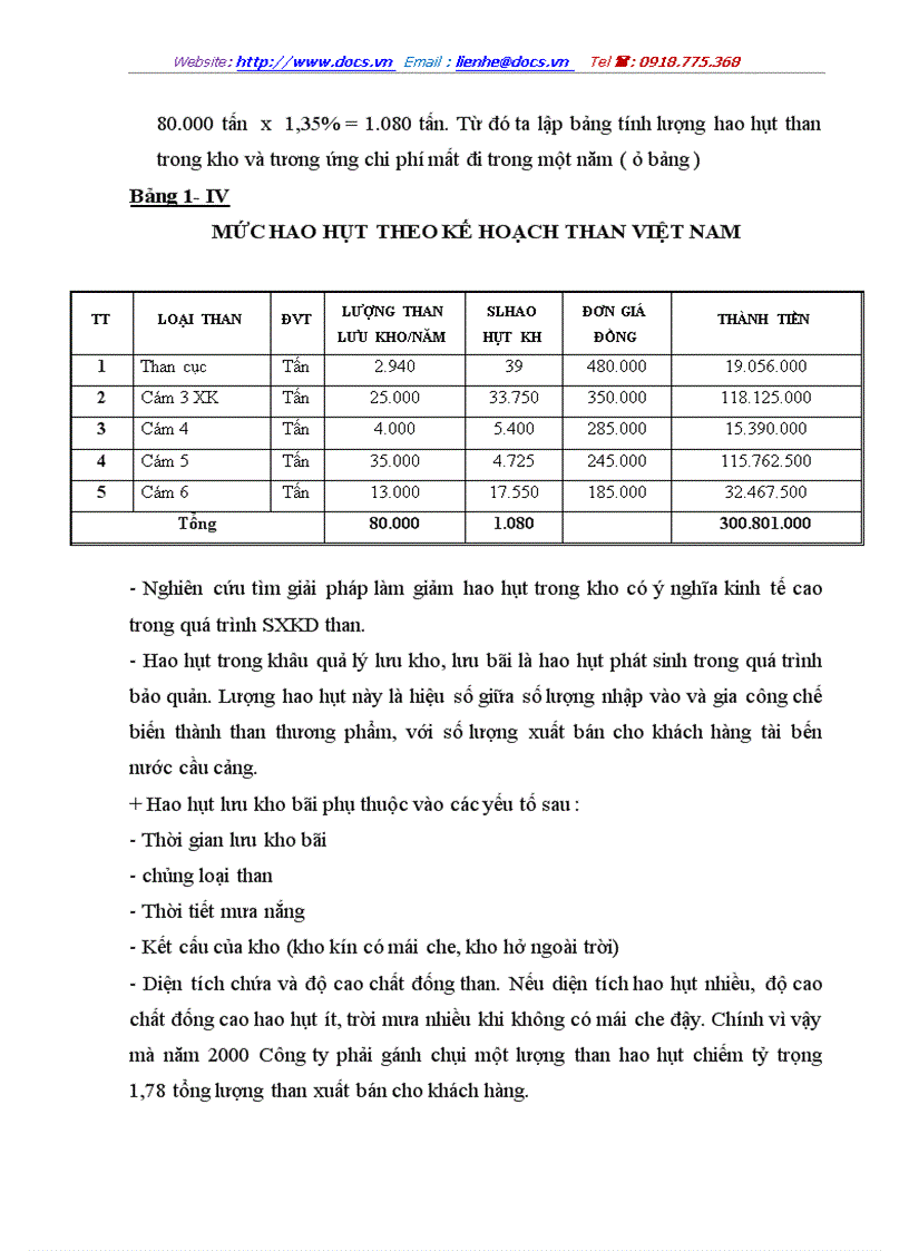 image for page Phân tích hiệu quả sản xuất kinh doanh và một số biện pháp nâng cao hiệu quả sản xuất kinh doanh của Công ty Tuyển than Cửa Ông