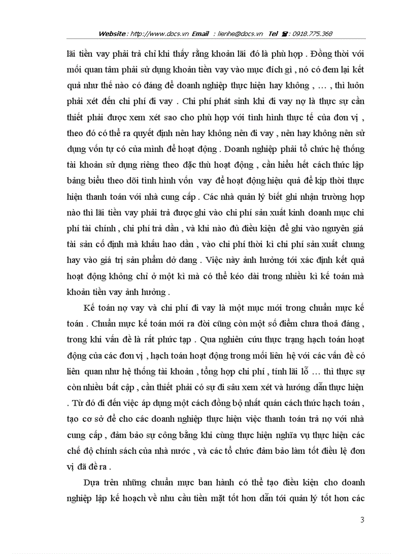 image for page Kế toán nợ vay và chi phí nợ vay