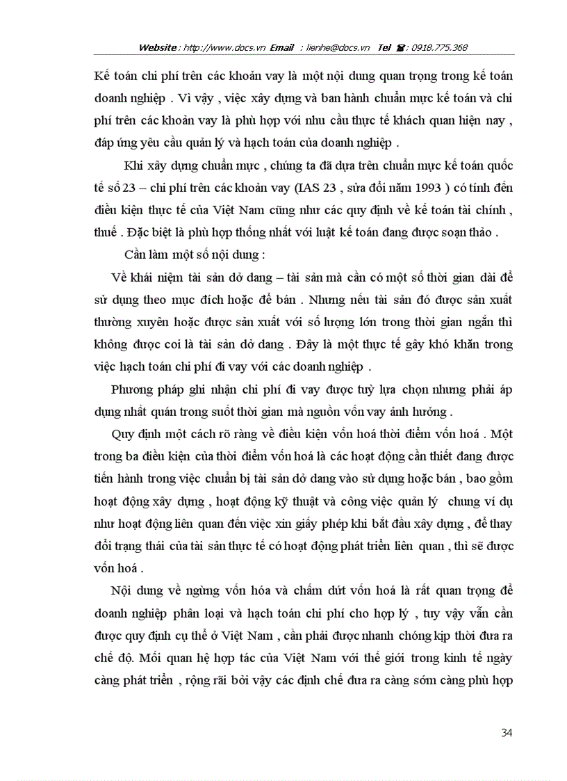 image for page Kế toán nợ vay và chi phí nợ vay