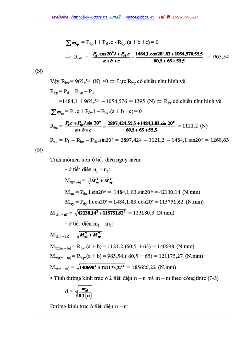 image for page Thiết kế hệ thống dẫn động băng tải