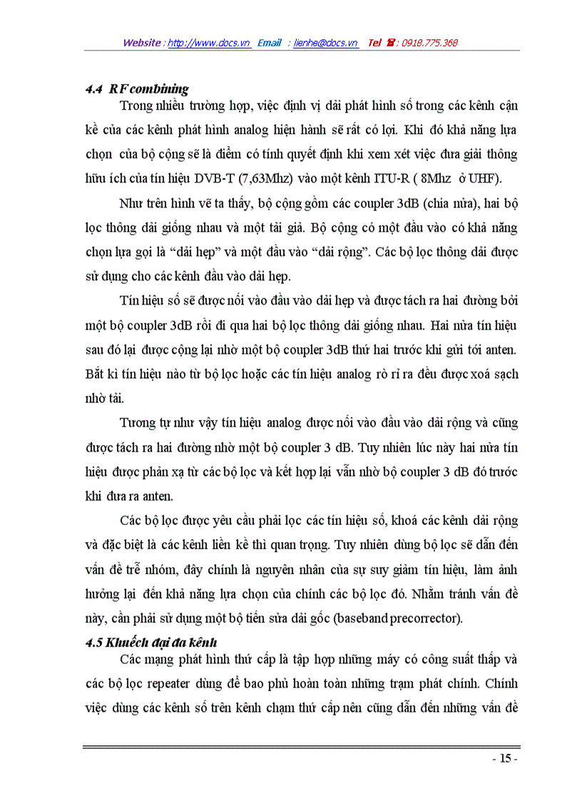 image for page Xử lý tín hiệu truyền hình