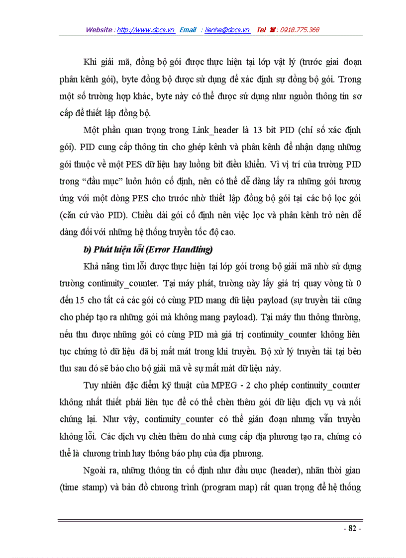 image for page Xử lý tín hiệu truyền hình