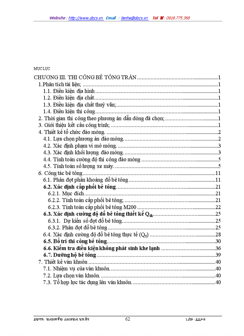 image for page Thi công bê tông tràn