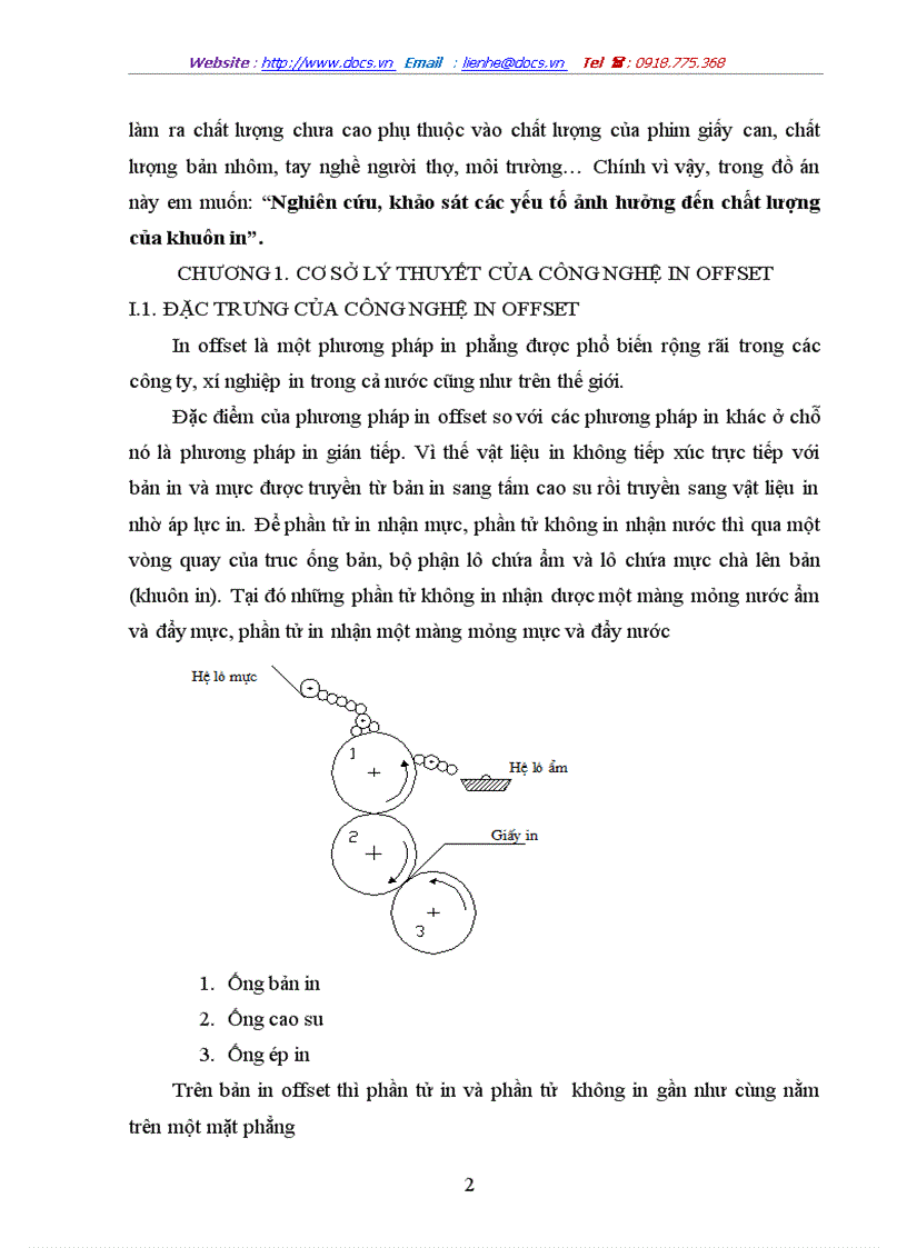 image for page Nghiên cứu các yếu tố ảnh hưởng đến chất lượng của khuôn in trong công nghệ in offset
