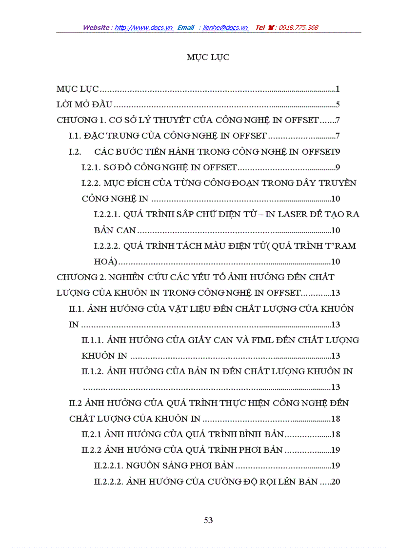 image for page Nghiên cứu các yếu tố ảnh hưởng đến chất lượng của khuôn in trong công nghệ in offset