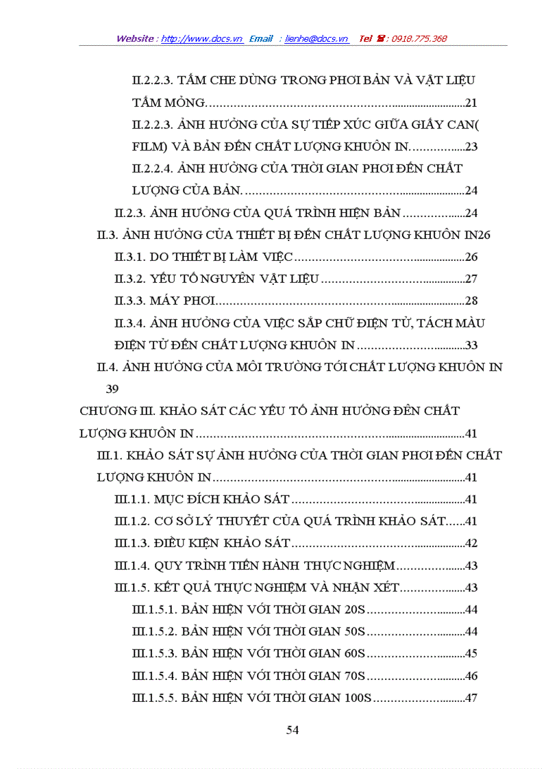 image for page Nghiên cứu các yếu tố ảnh hưởng đến chất lượng của khuôn in trong công nghệ in offset