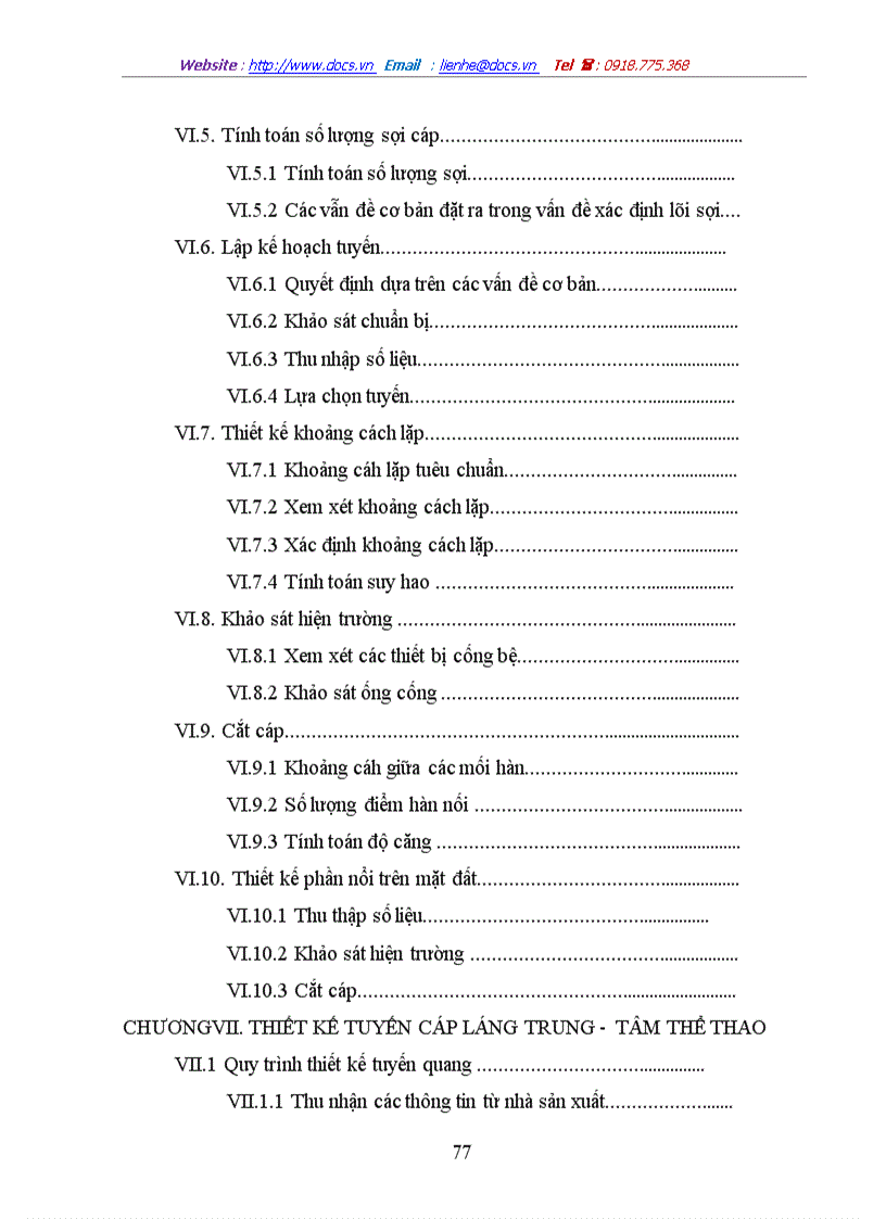 image for page Thiết kế tuyến dẫn cáp quang láng trung tâm thể thao