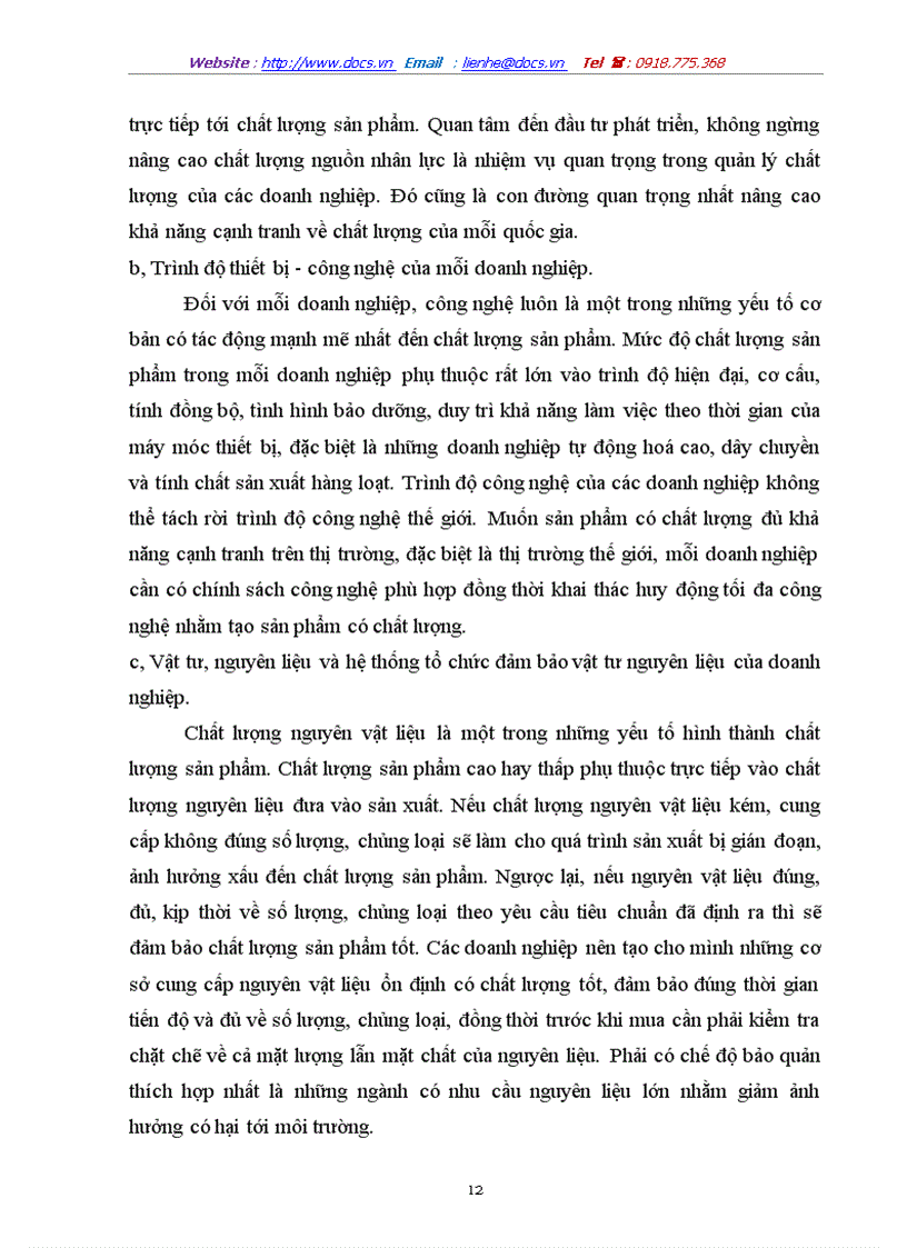 image for page Một số biện pháp nhằm nâng cao chất lượng sản phẩm ở Công ty rượu Hà Nội