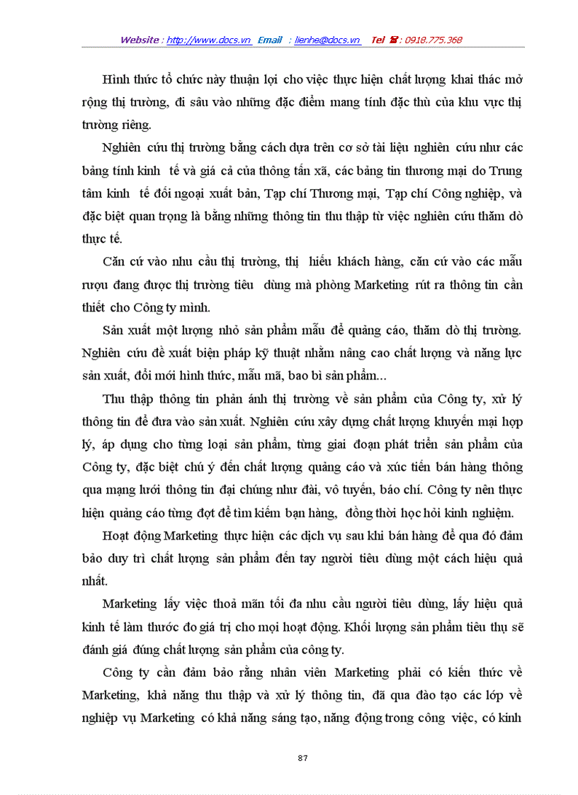 image for page Một số biện pháp nhằm nâng cao chất lượng sản phẩm ở Công ty rượu Hà Nội