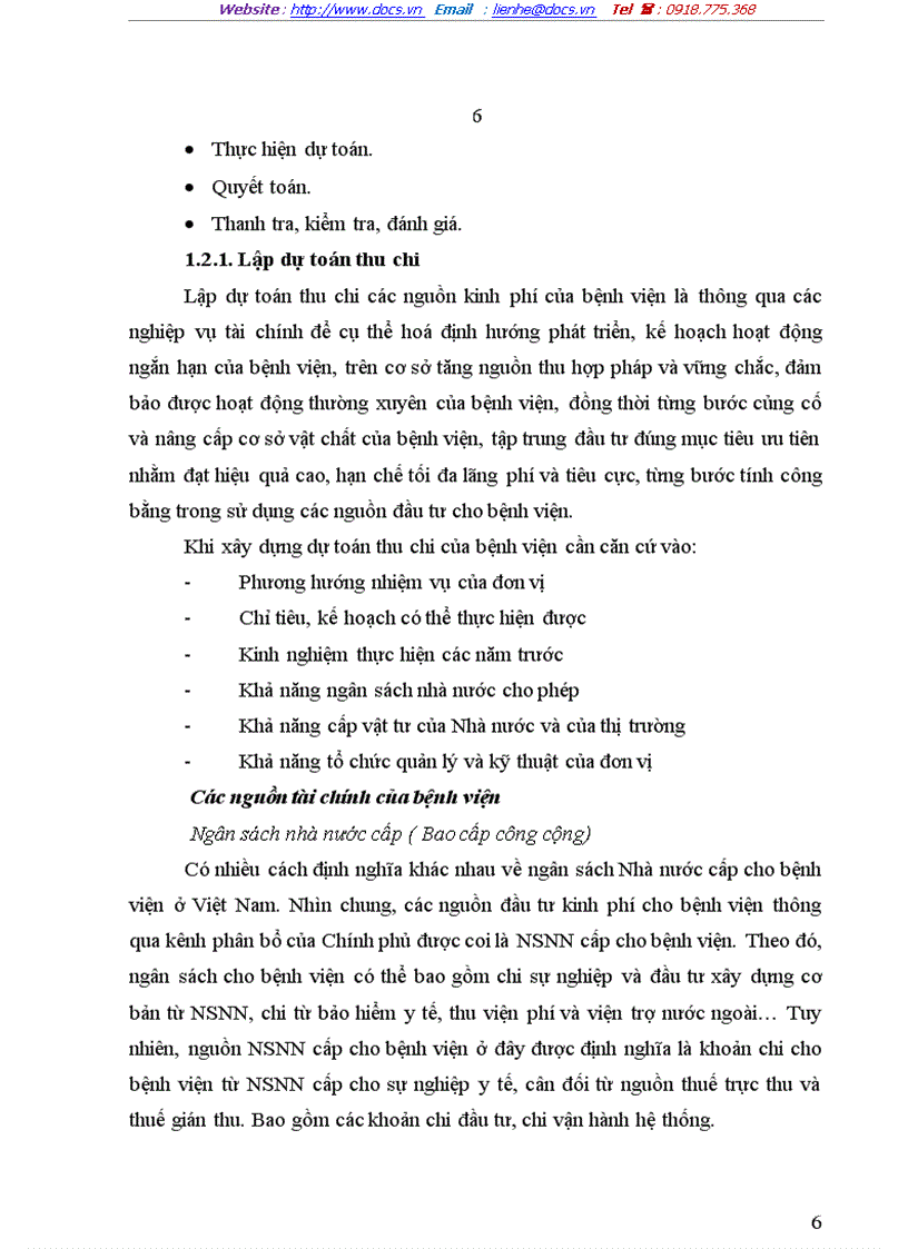 image for page Một số giải pháp hoàn thiện quản lý tài chính tại Bệnh viện Bạch Mai trong cơ chế tài chính mới