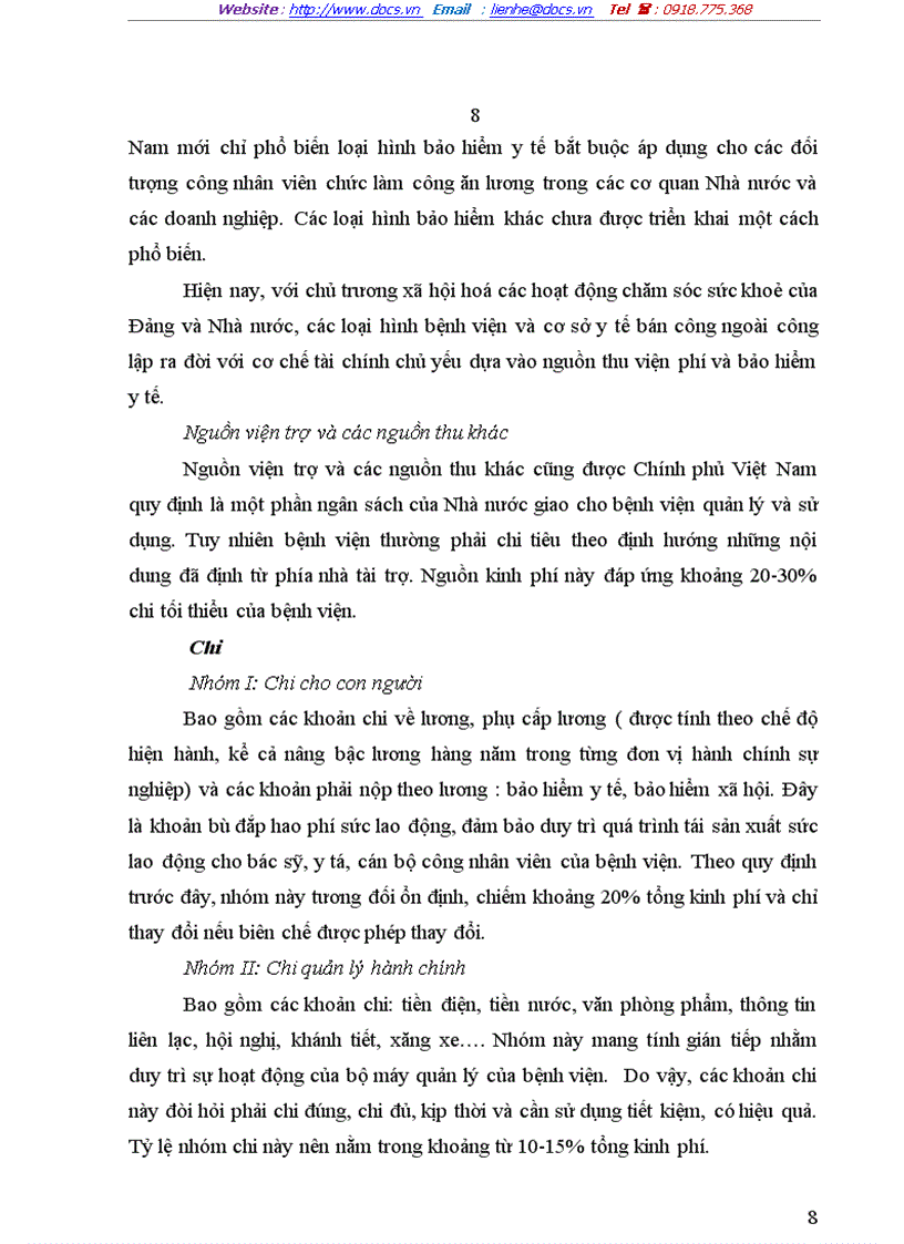 image for page Một số giải pháp hoàn thiện quản lý tài chính tại Bệnh viện Bạch Mai trong cơ chế tài chính mới